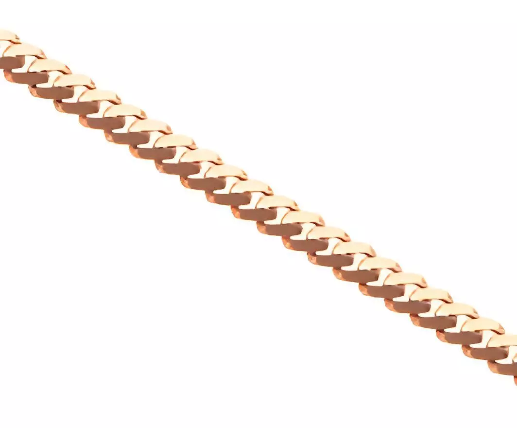 Cuban Chain Necklace 3D print model_0