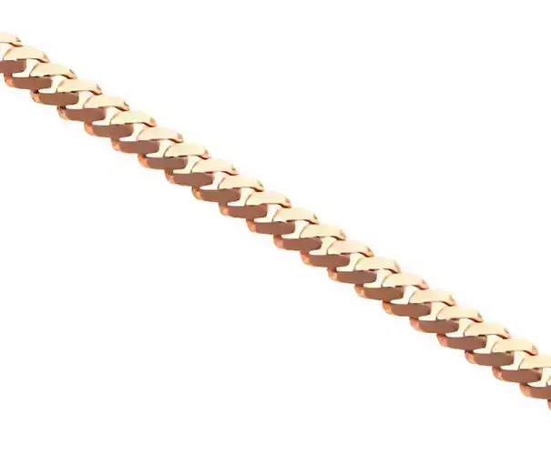 Cuban Chain Necklace 3D print model