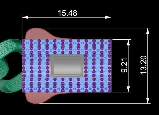 Cuban Chain Bracelet 3D print model_7