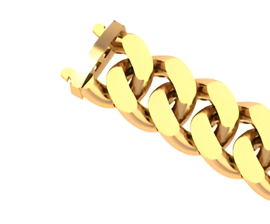 15- 13 MM Cuban Chain Bracelet 3D print model_15