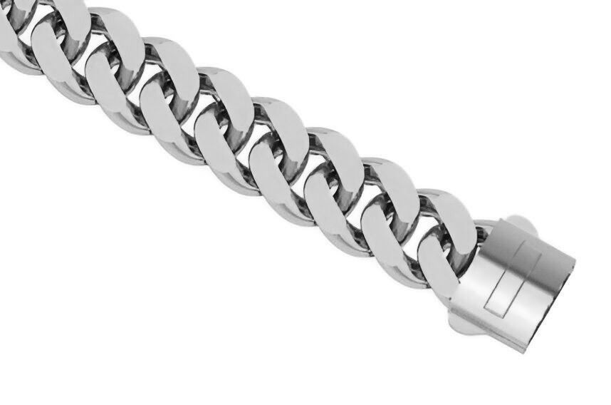 15- 13 MM Cuban Chain Bracelet 3D print model_13