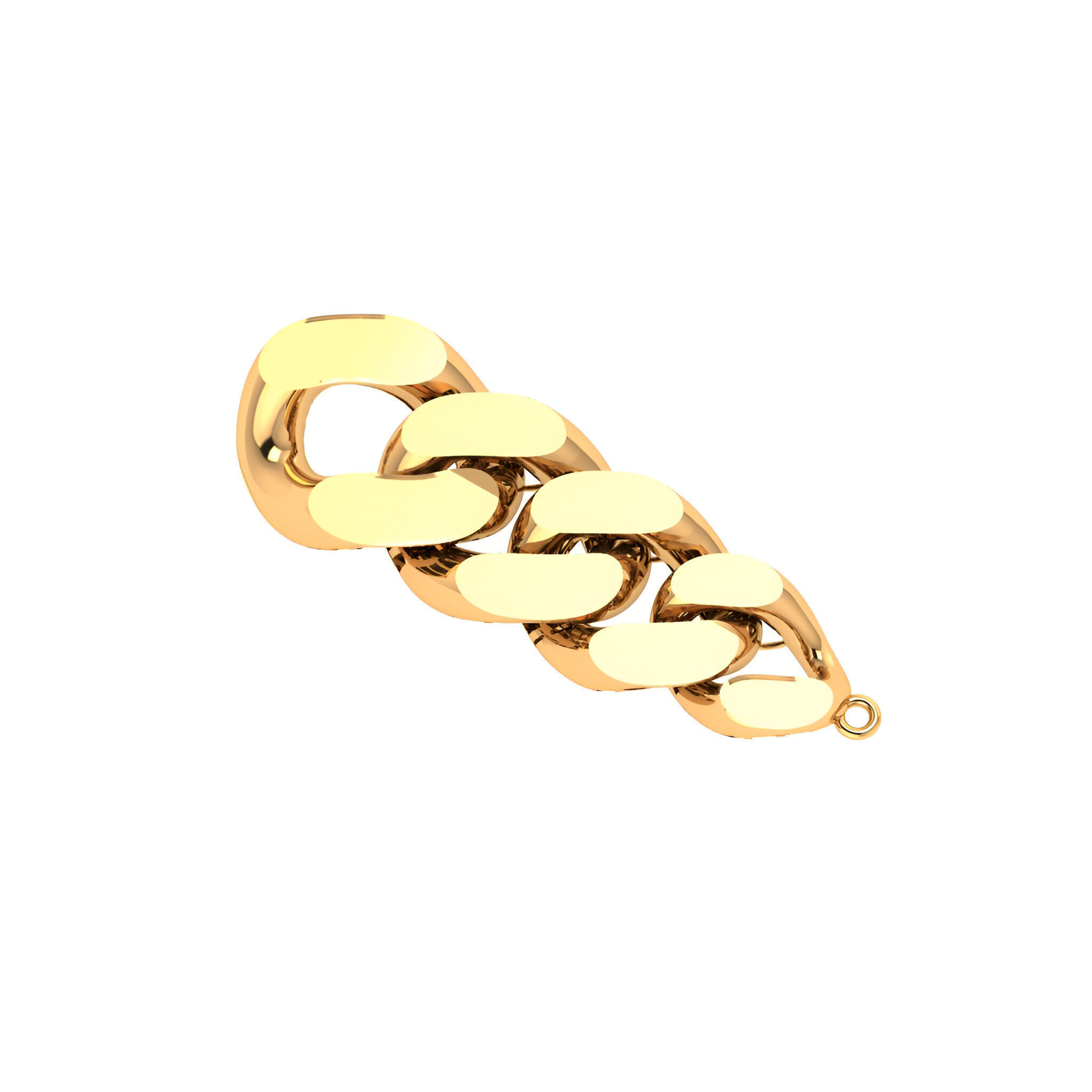 Cuban Chain Link 3D print model_1