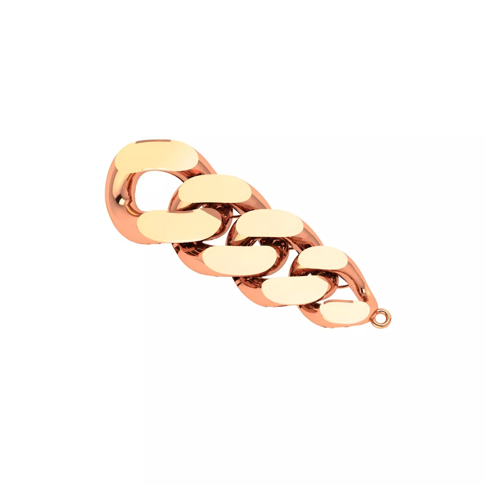 Cuban Chain Link 3D print model_0