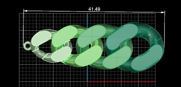 Cuban Chain Link 3D print model_4