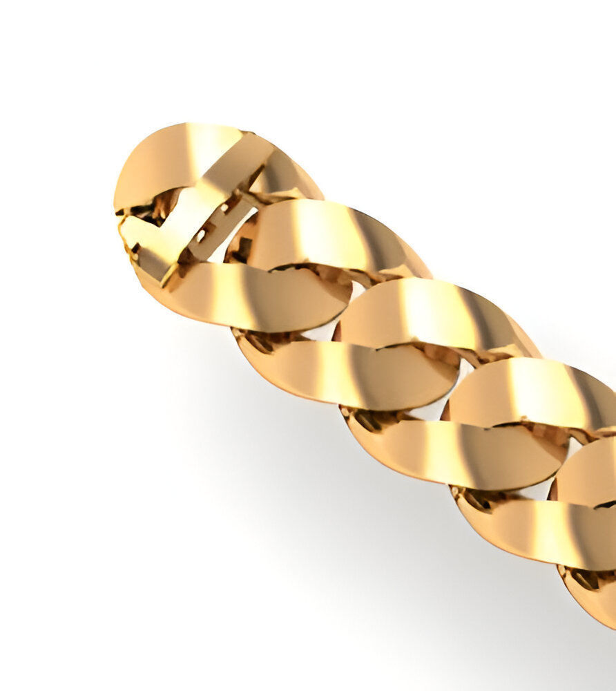 Cuban Chain Bracelet 3D print model_13