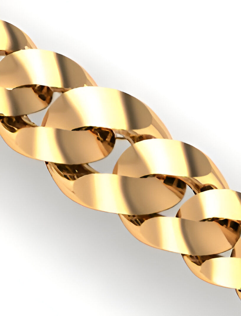 Cuban Chain Bracelet 3D print model_10