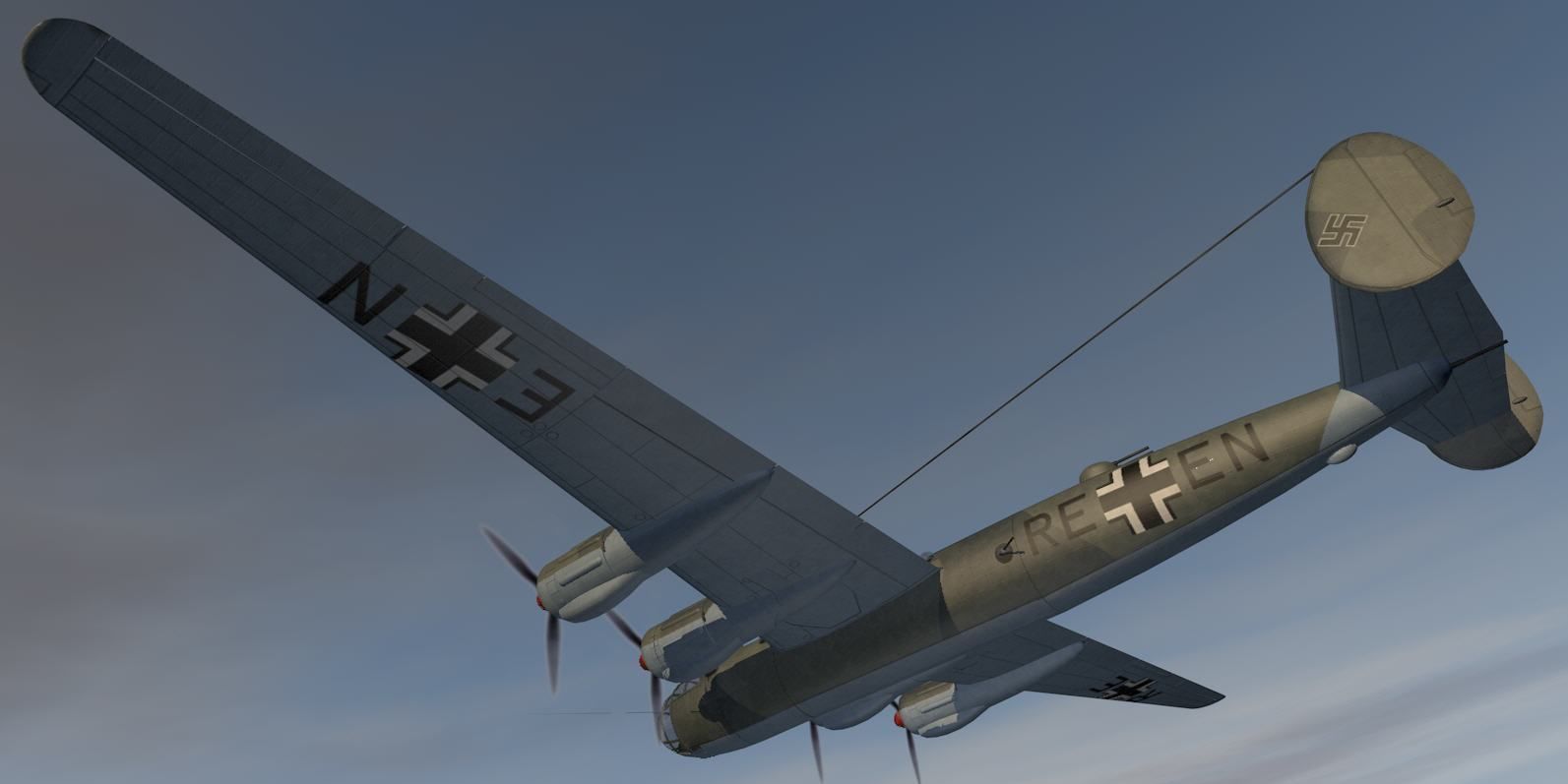 Messerschmitt Me-264 Amerika Bomber 3D model | CGTrader
