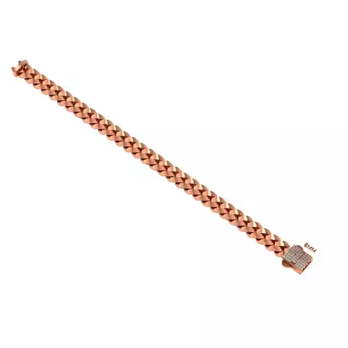 Cuban Chain Bracelet 3D print model