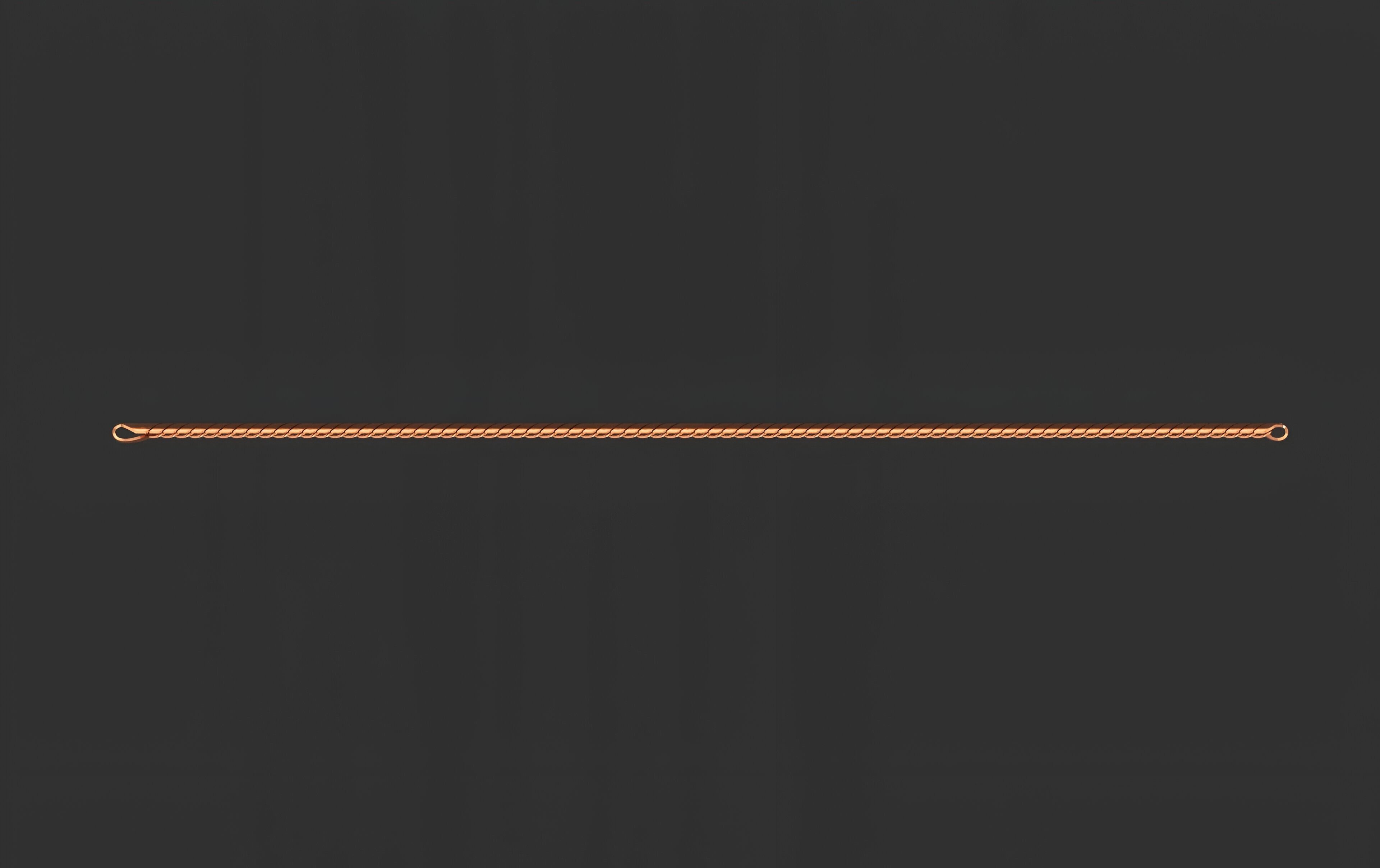 Gold Chain Bracelet 3D print model_7