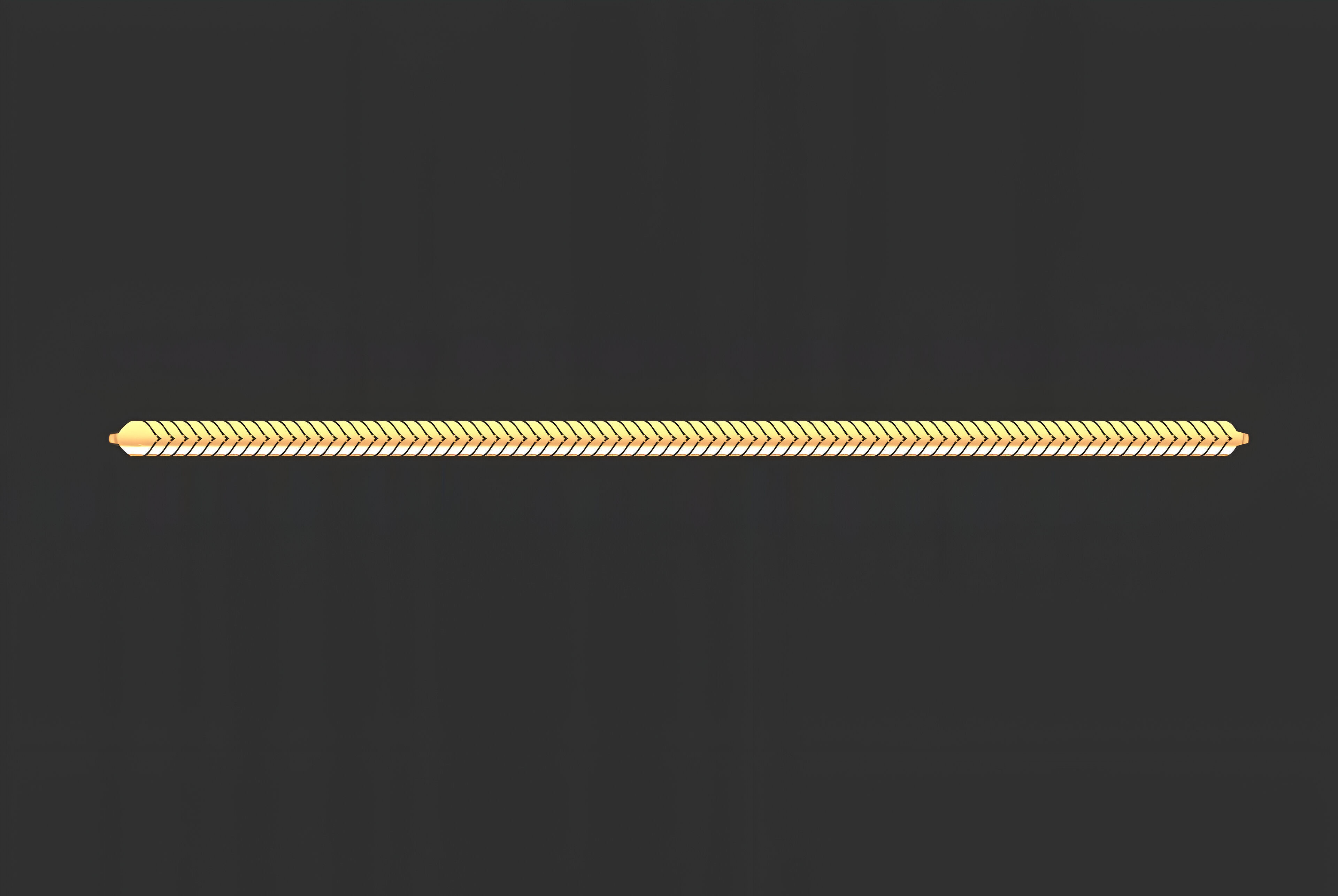 Gold Chain Bracelet 3D print model_4