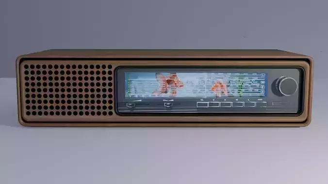 Vintage Fishtank Radio