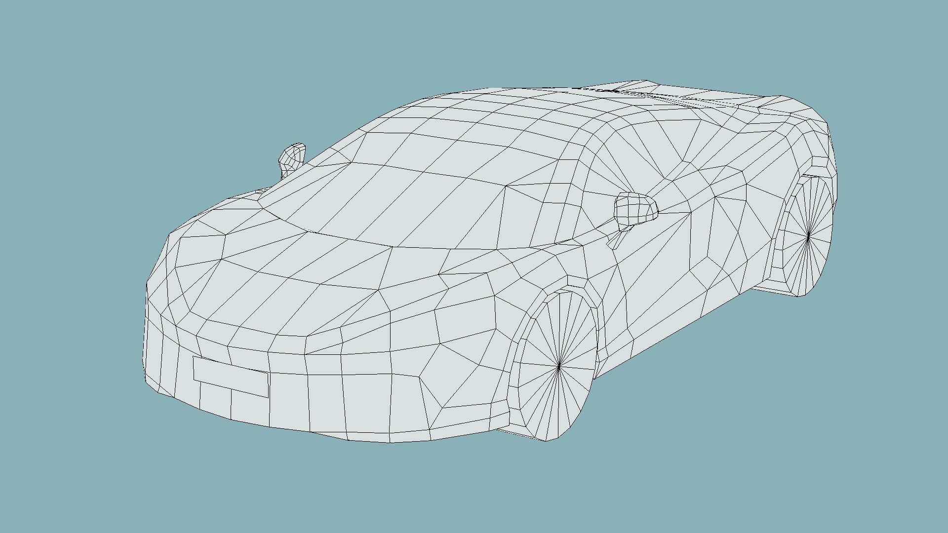McLaren GT 2020 Low-poly 3D model_5
