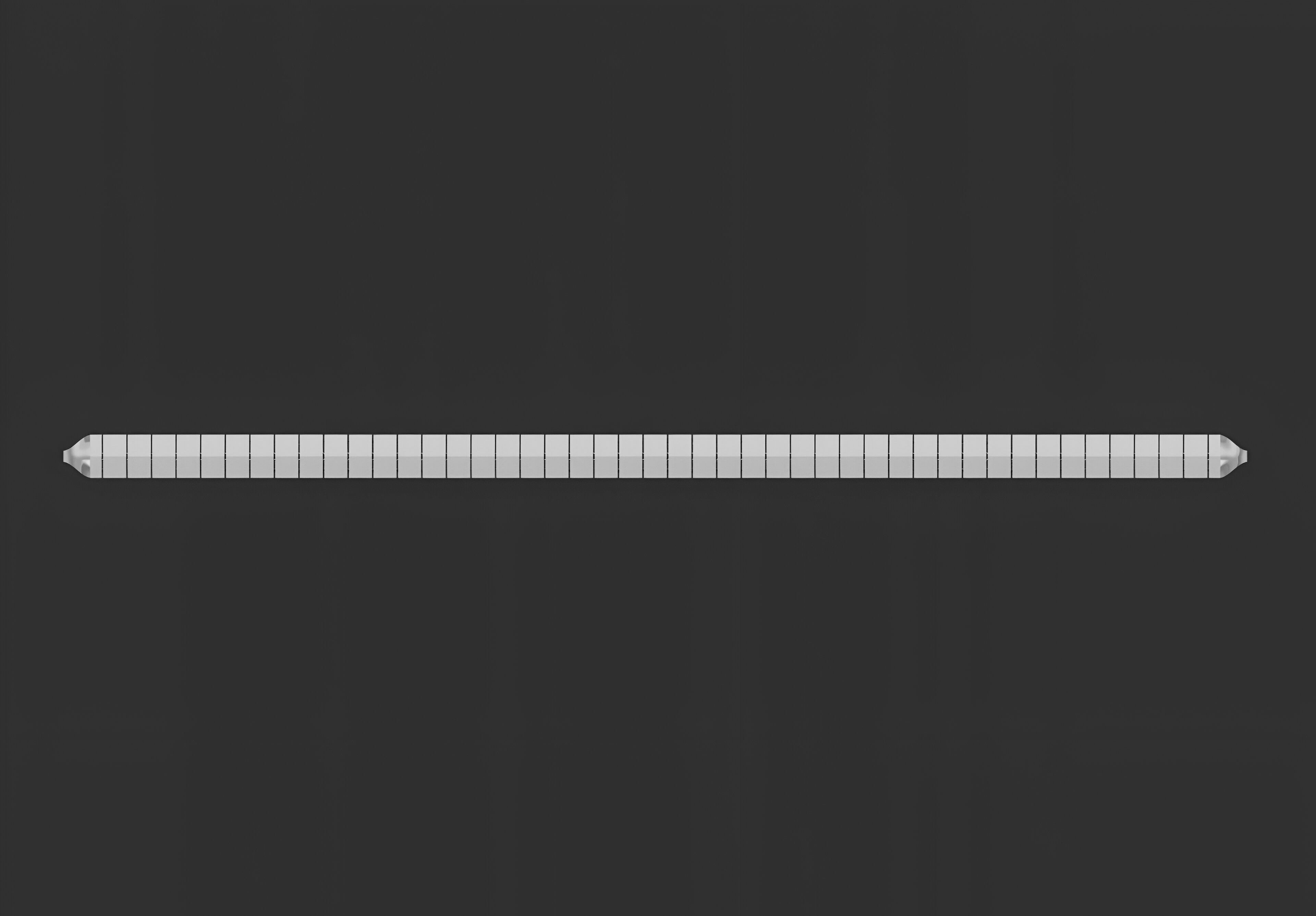 Gold Chain Bracelet 3D print model_8