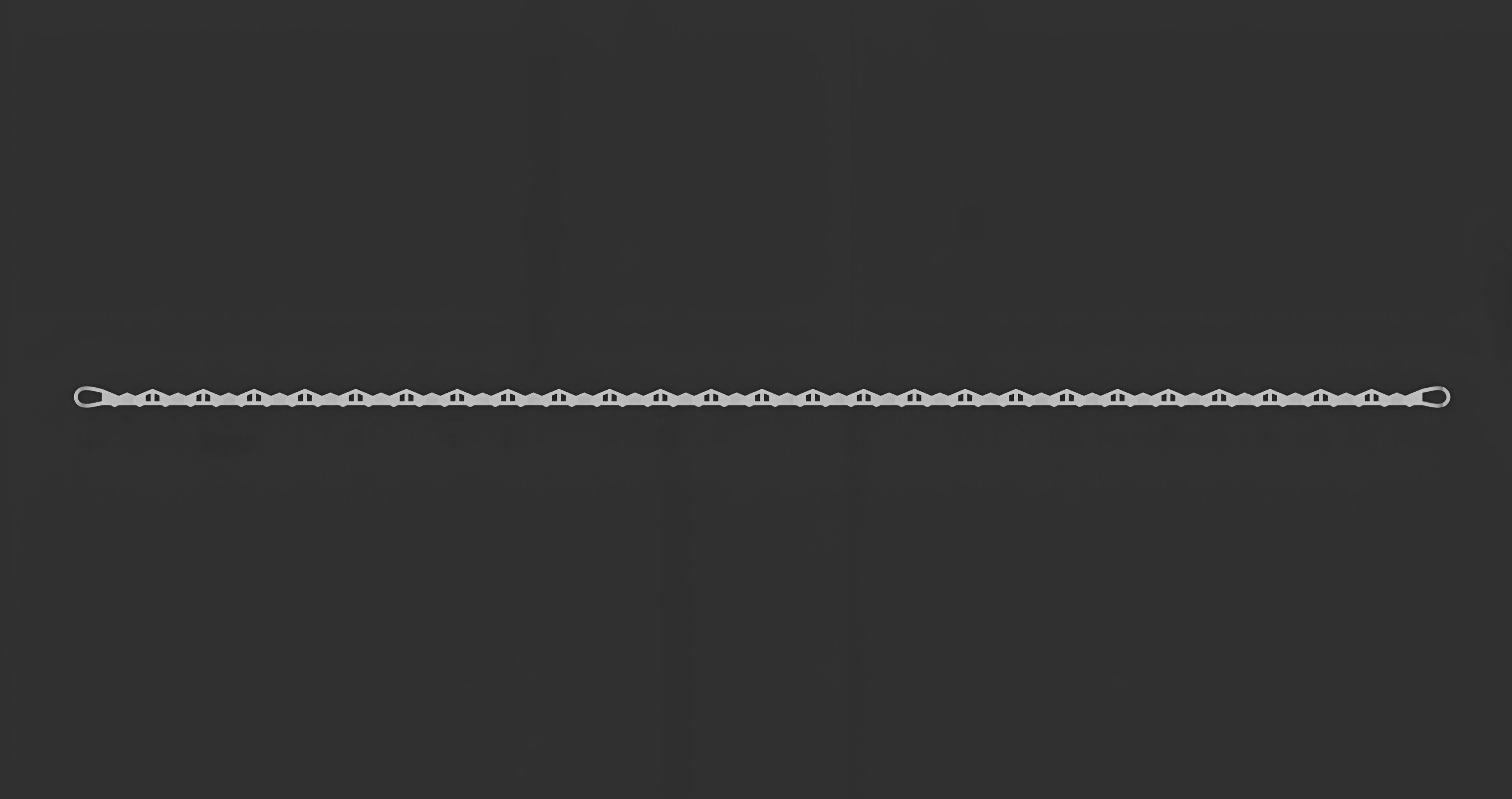 Gold Chain Bracelet 3D print model_9