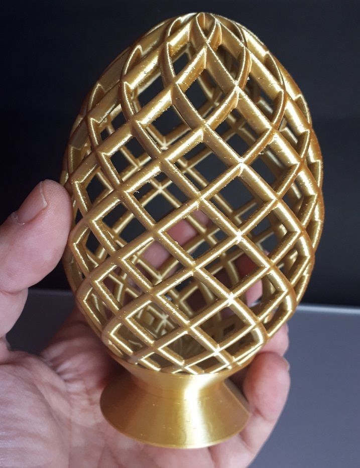 Egg Faberge 3D print model_1