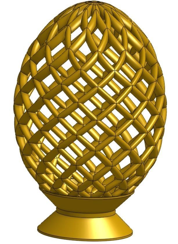 Egg Faberge 3D print model_6