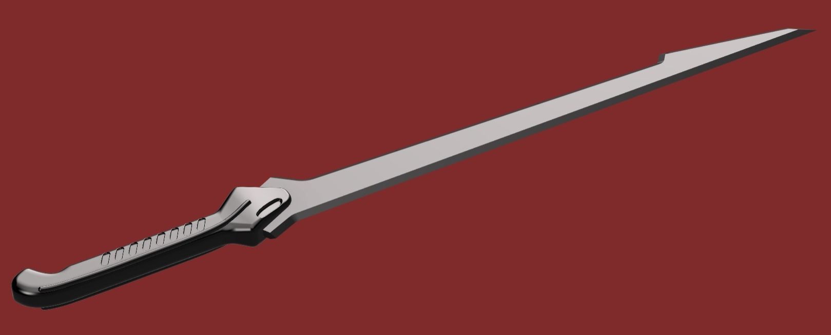 Dune Part Two - House Harkonnen desert soldier sword 3D print model_2