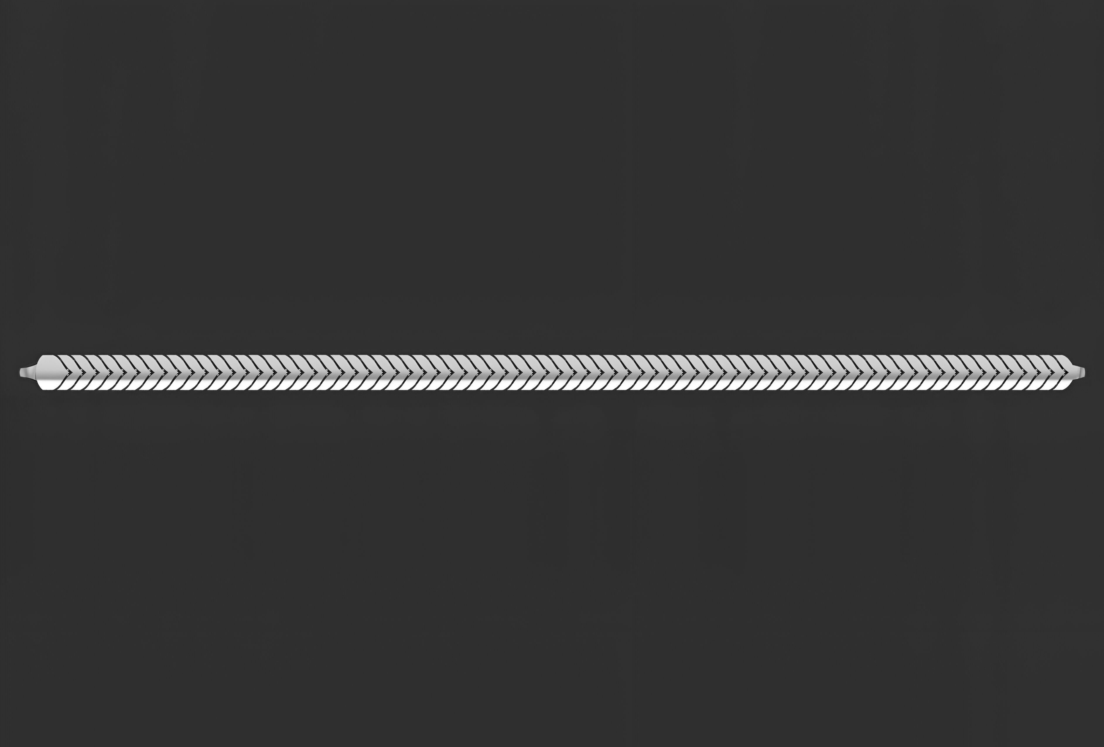 Gold Chain Bracelet 3D print model_8