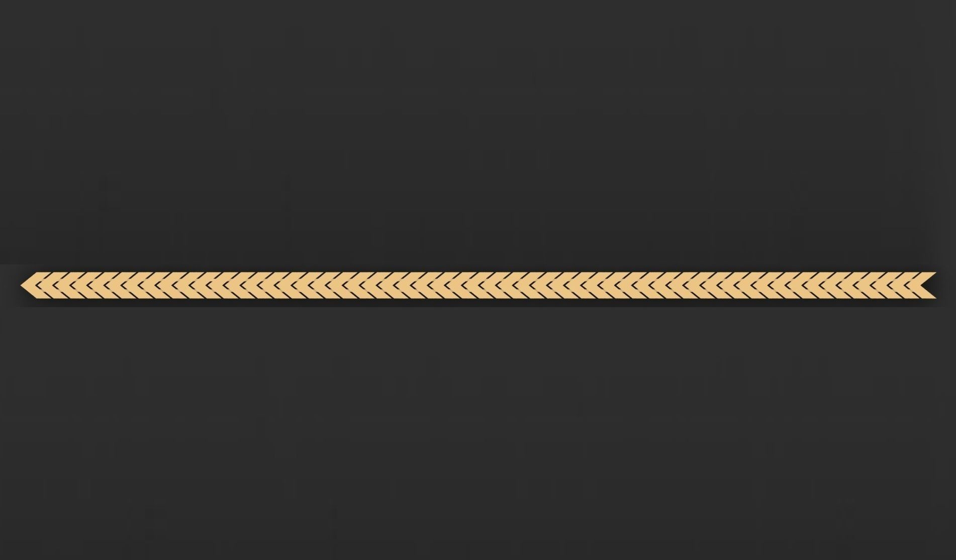 Gold Chain Bracelet 3D print model_2