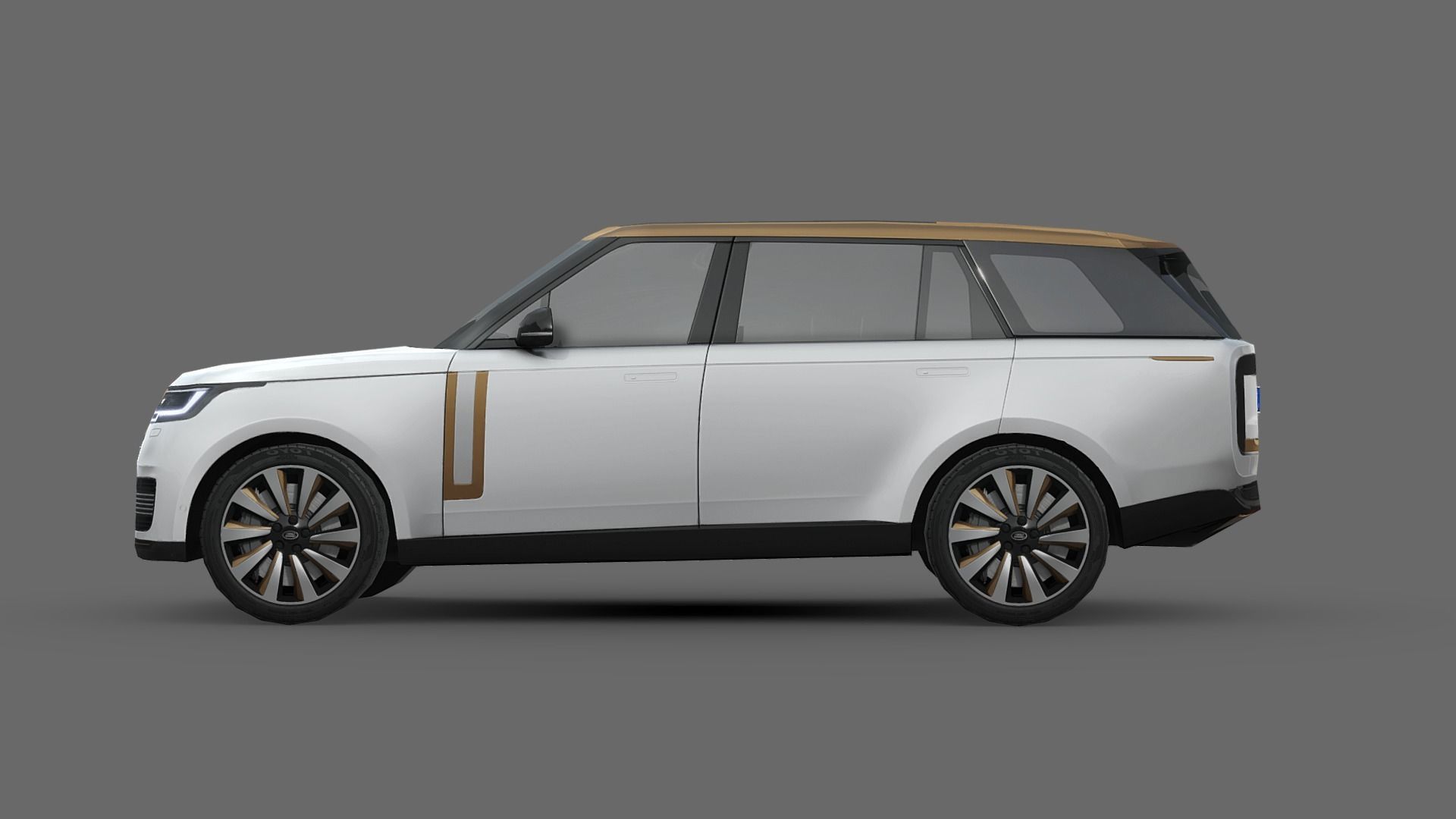 Land Rover Range Rover SV LWB Low-poly 3D model_2