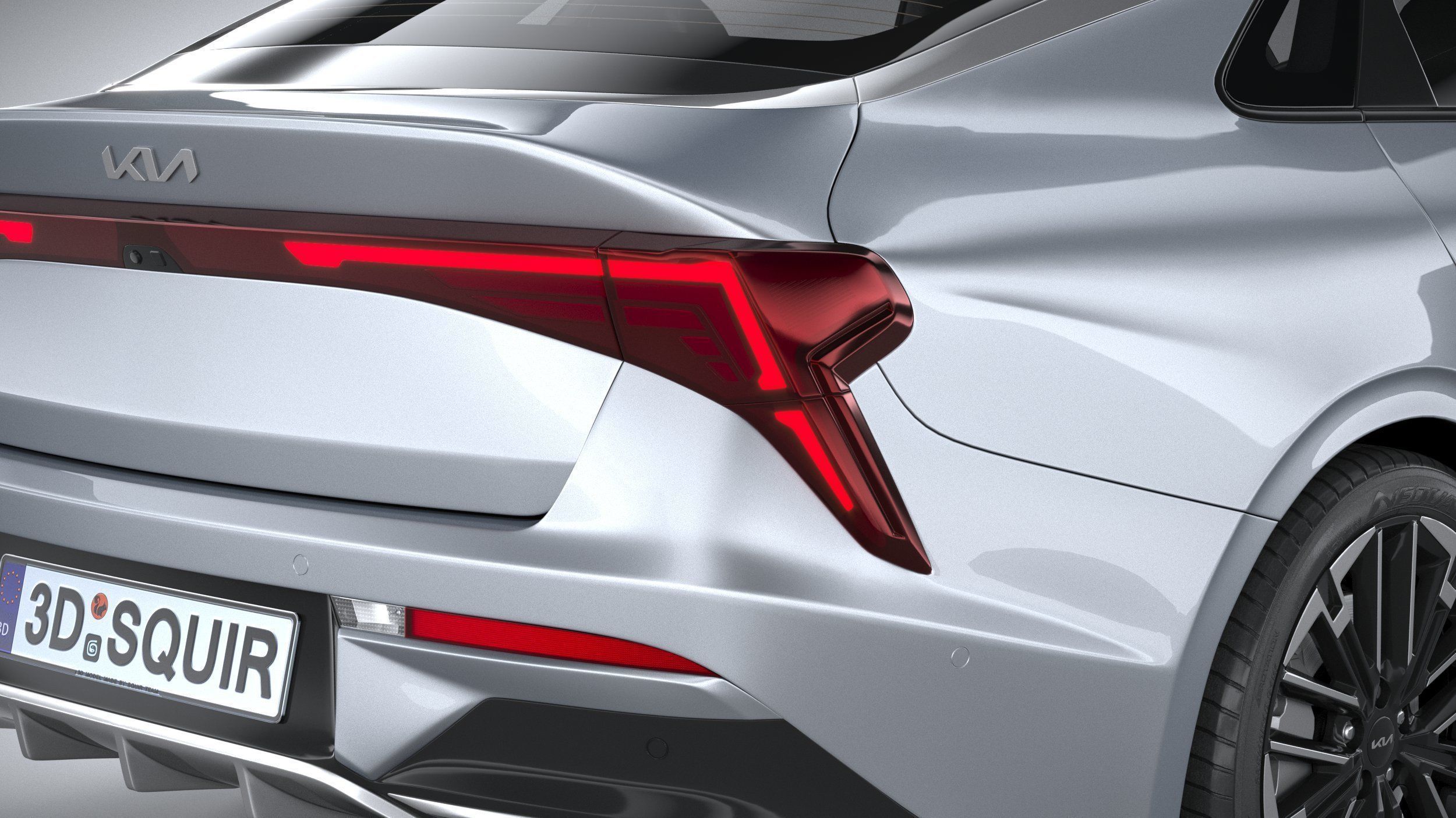 Kia K5 GT-line 2025 3D model_18