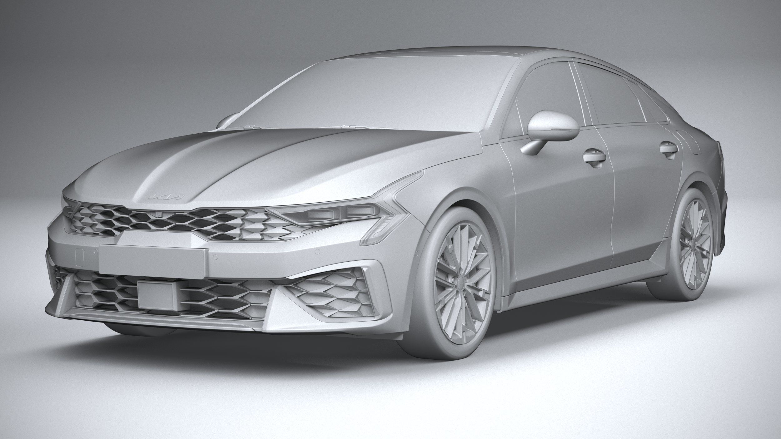 Kia K5 GT-line 2025 3D model_20
