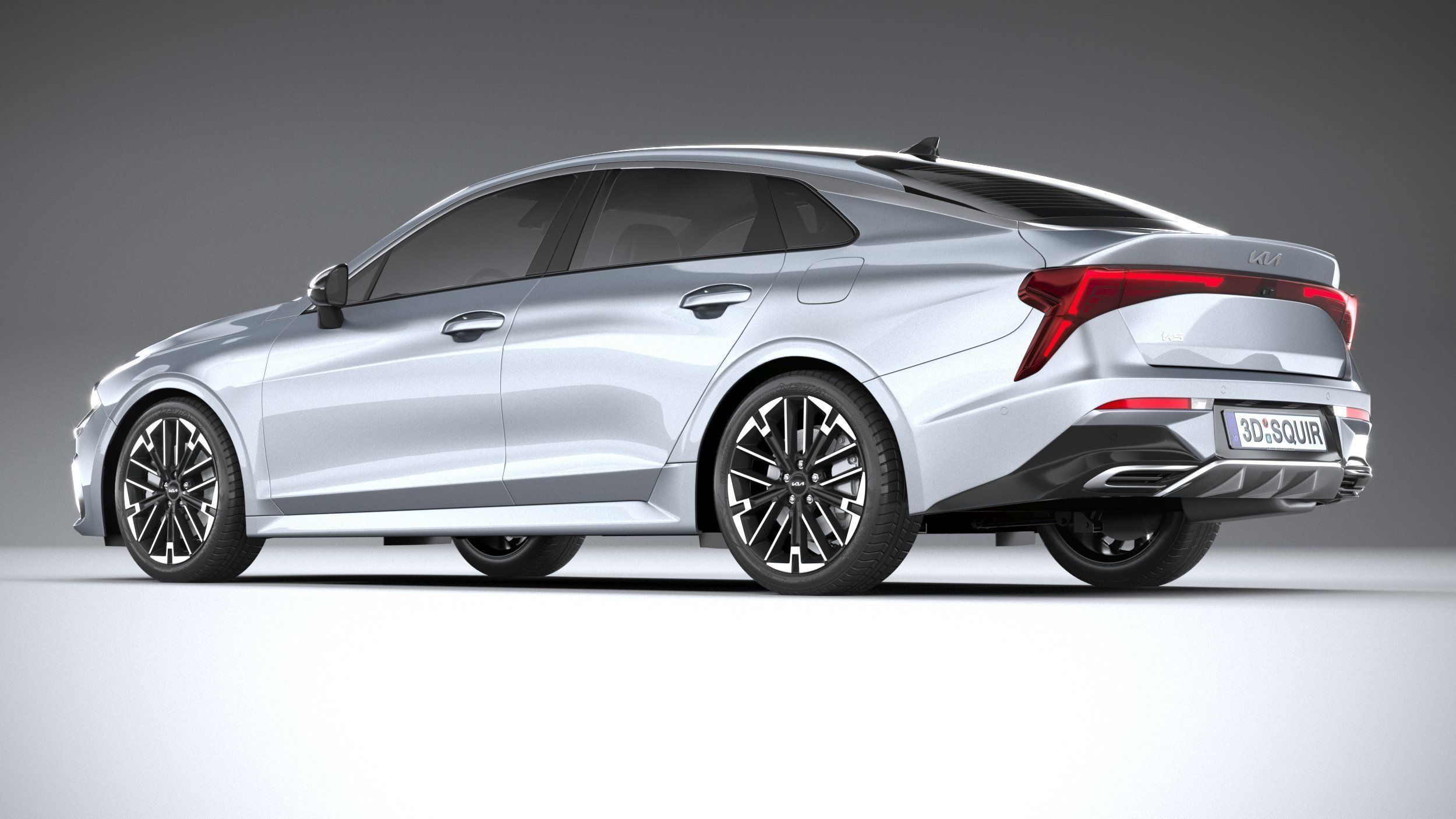 Kia K5 GT-line 2025 3D model_5