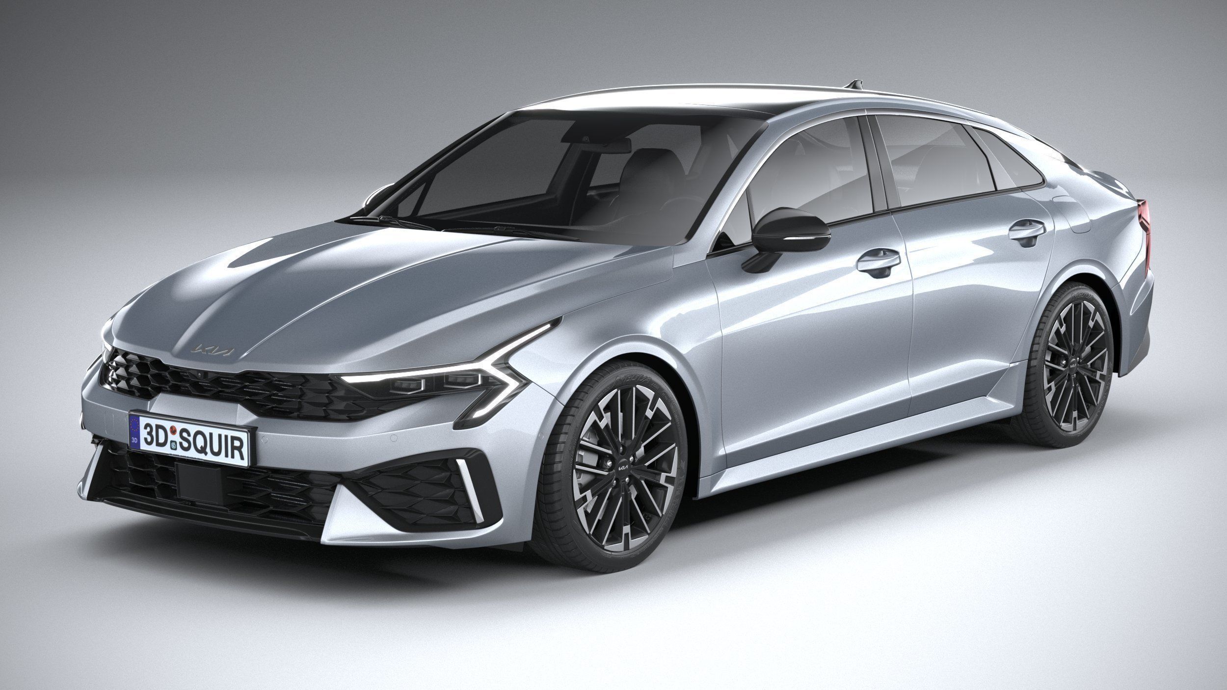 Kia K5 GT-line 2025 3D model_1