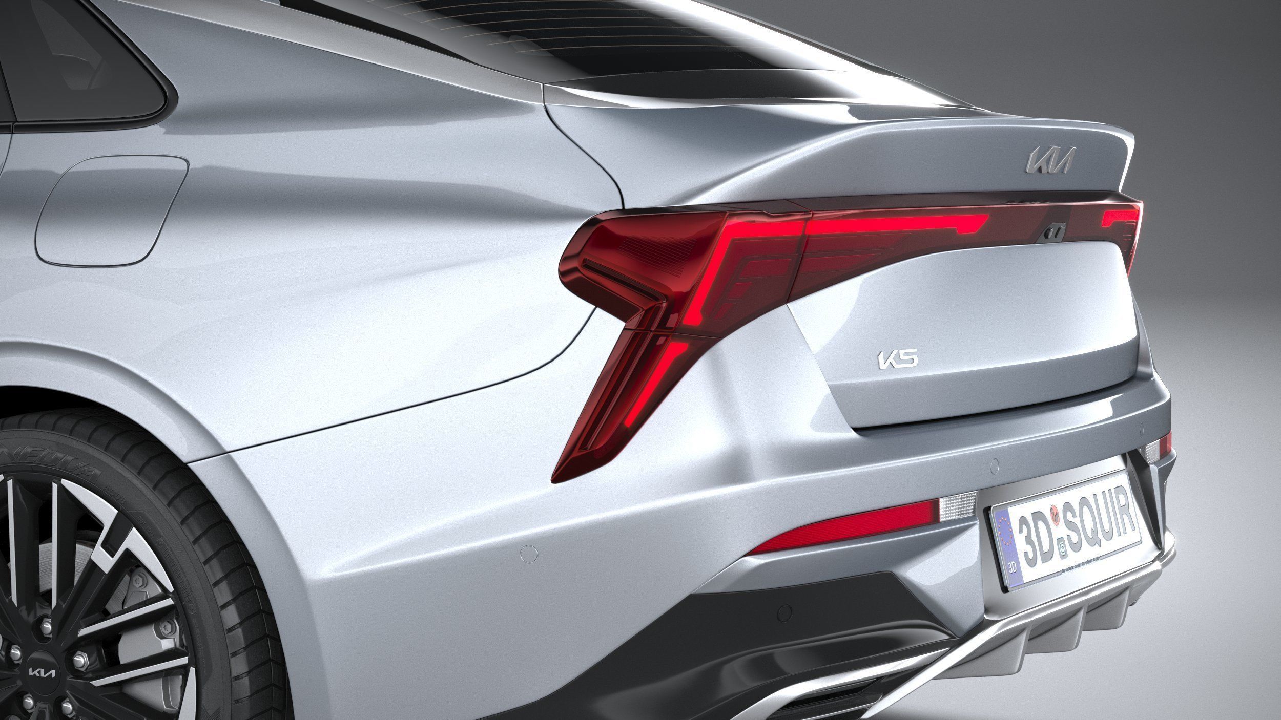 Kia K5 GT-line 2025 3D model_6