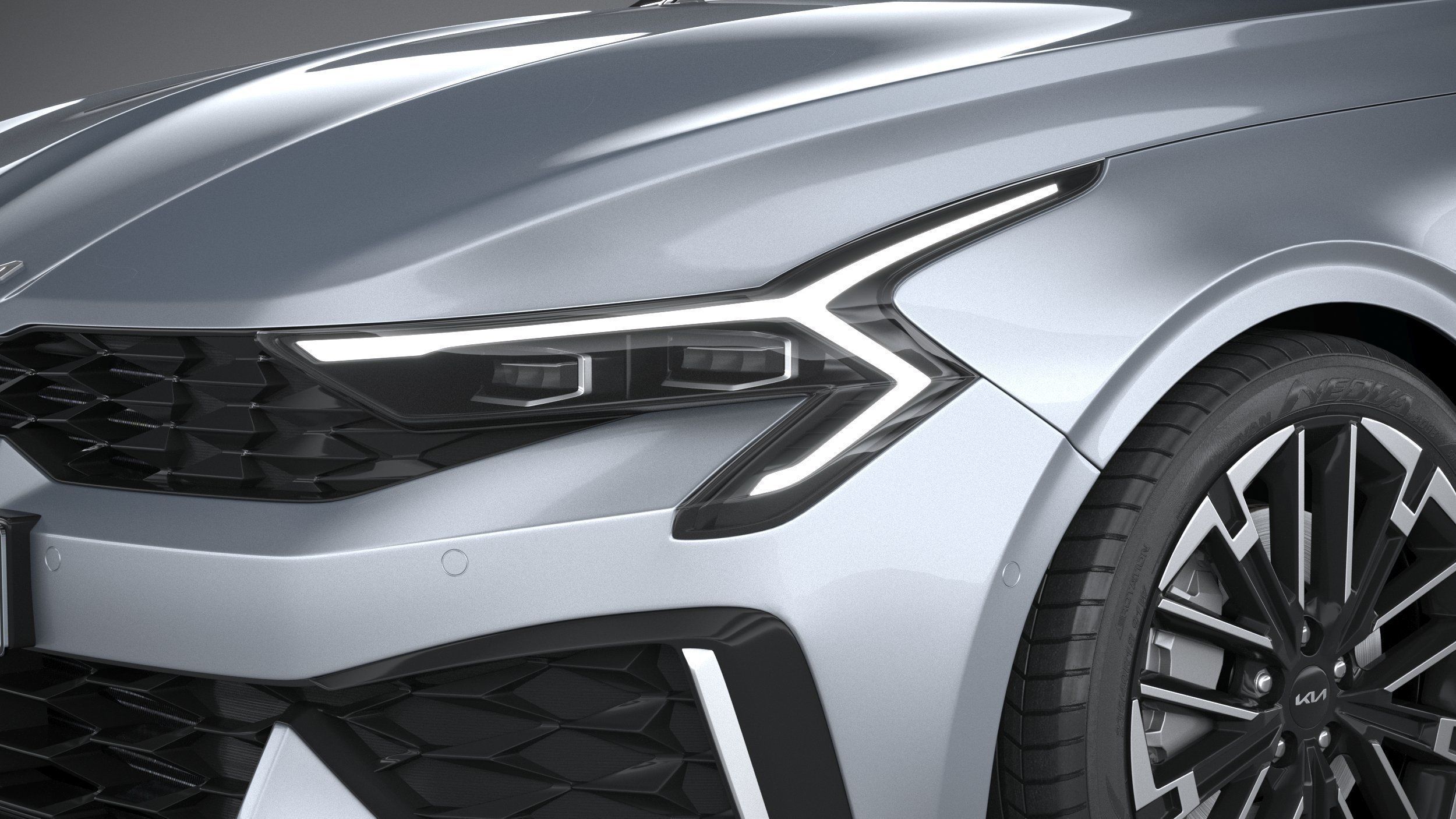 Kia K5 GT-line 2025 3D model_14