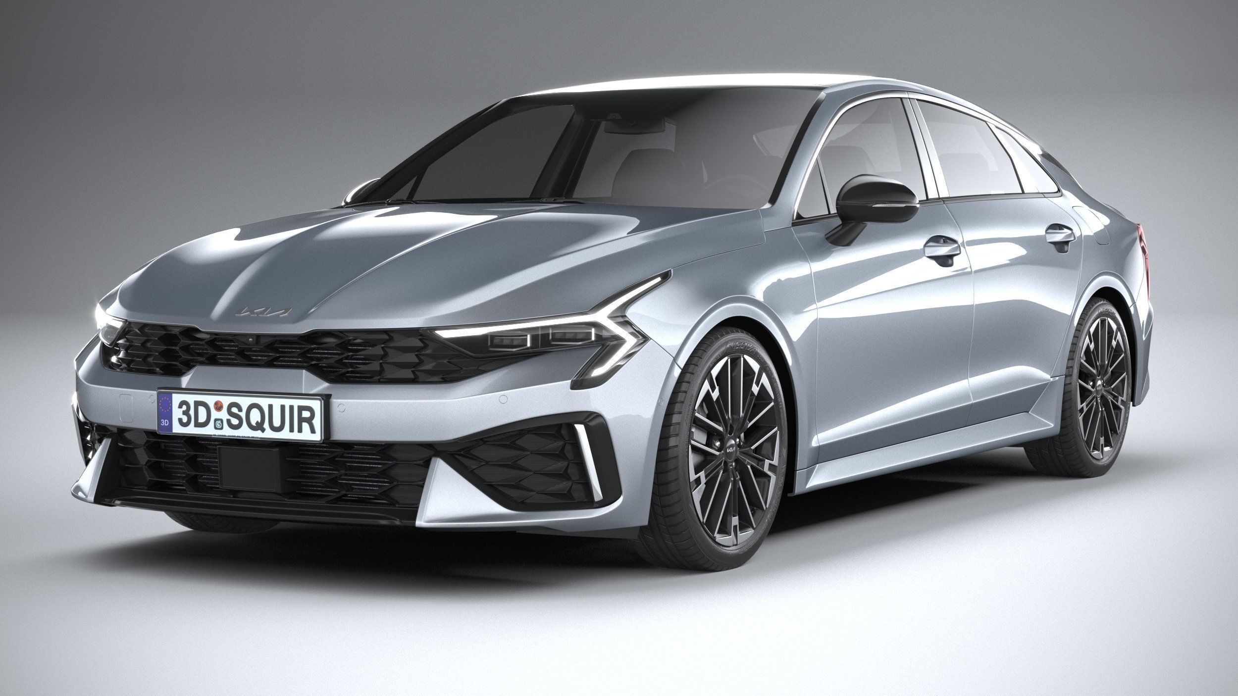 Kia K5 GT-line 2025 3D model_2