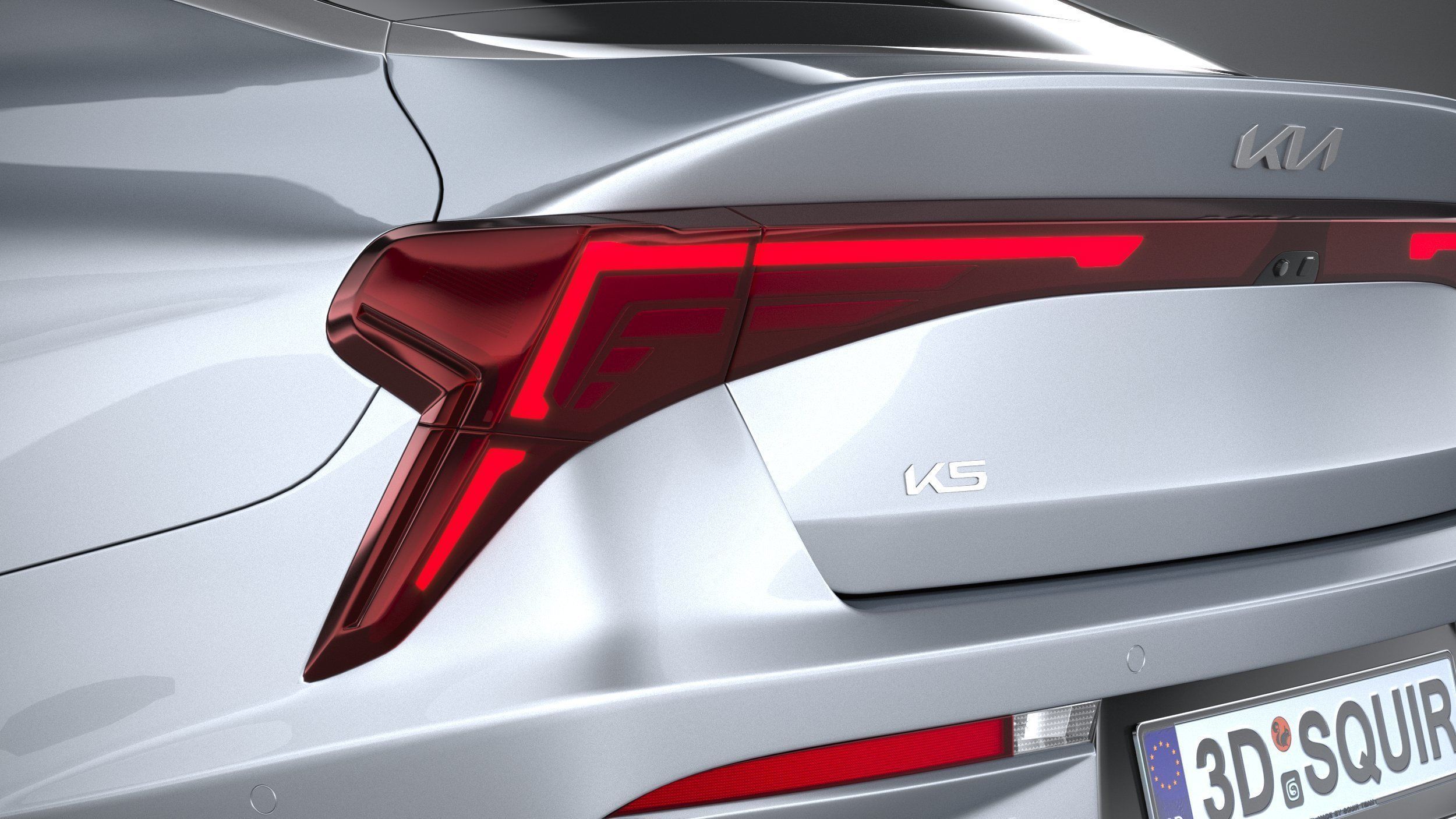 Kia K5 GT-line 2025 3D model_15