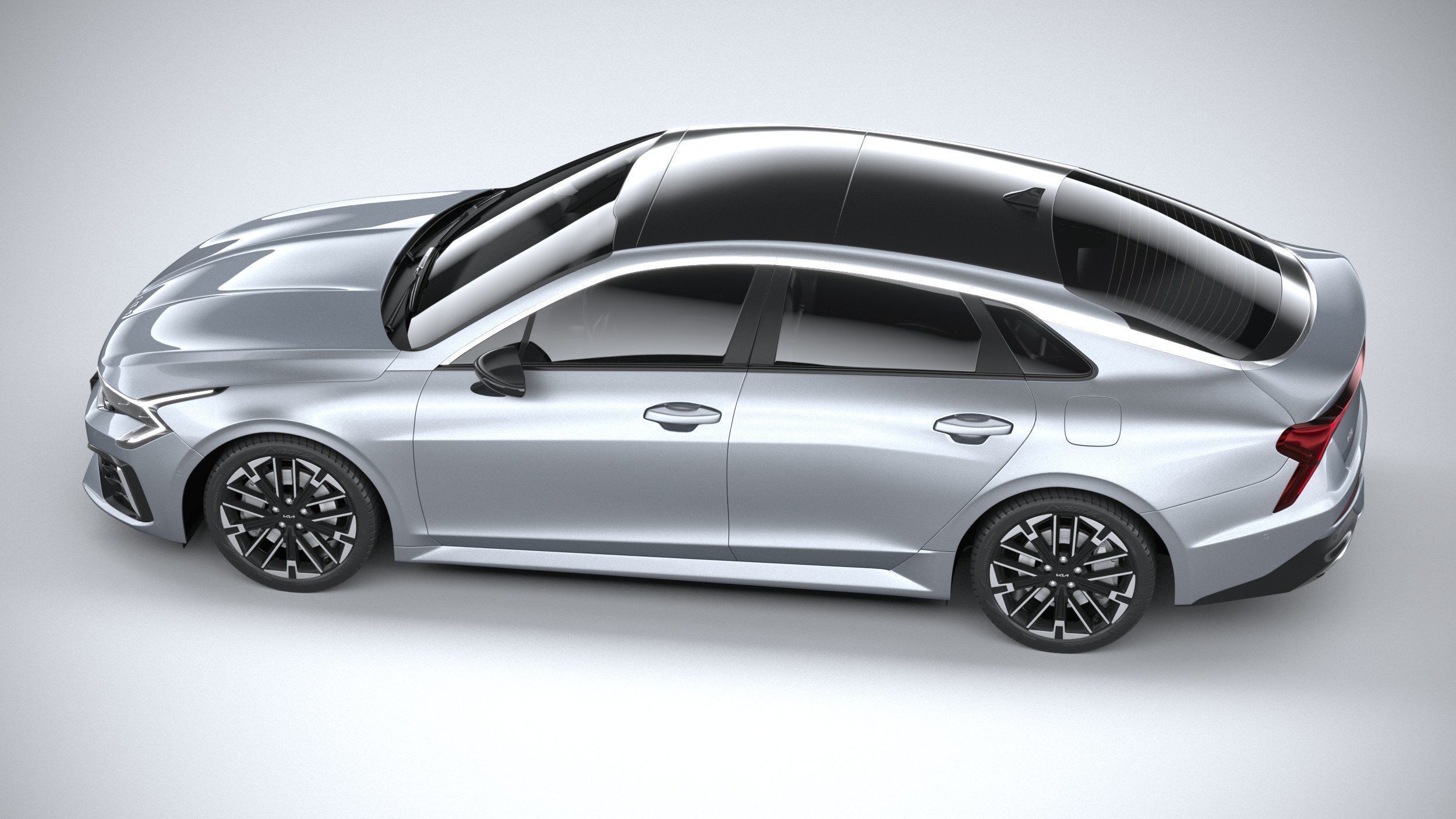 Kia K5 GT-line 2025 3D model_9