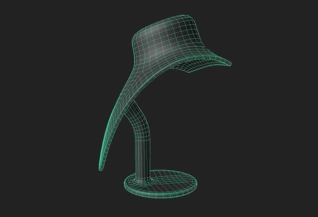 Jewelry Mannequin M02 Low-poly 3D model_7