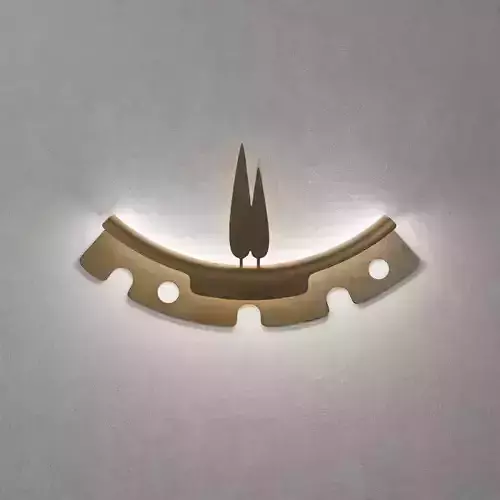 Wall lamp 3D model