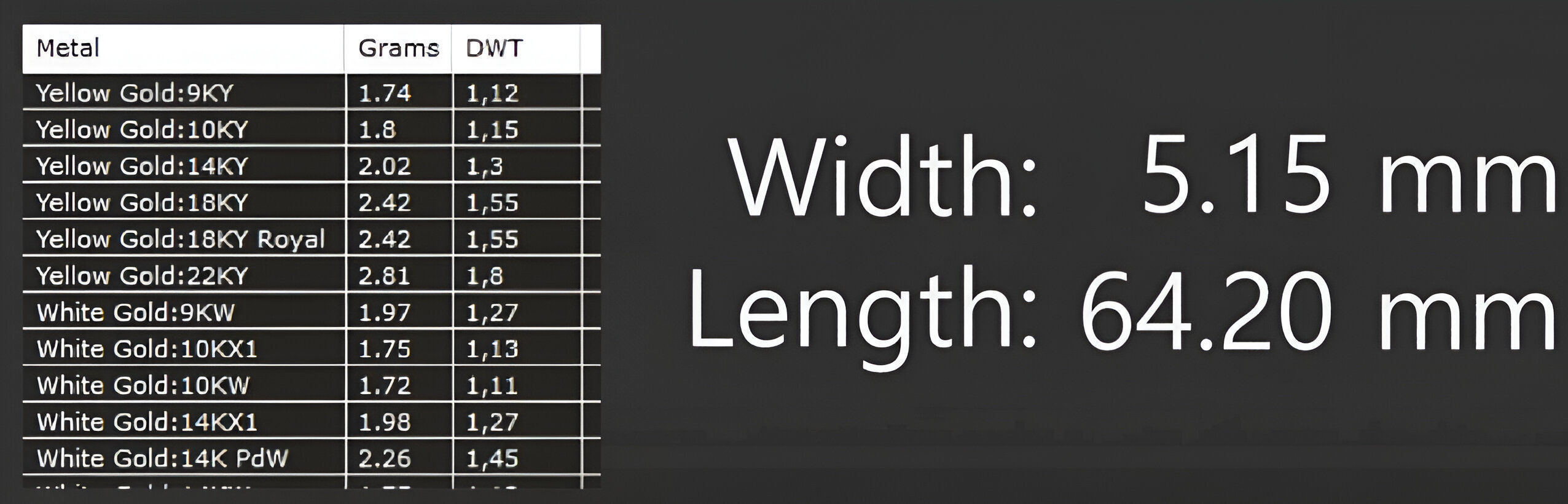 Gold Chain Bracelet 3D print model_4