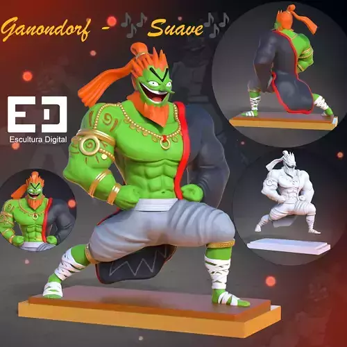 ganondorf 3D print model