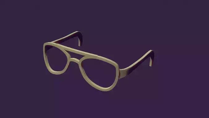 toy glasses 3D print model