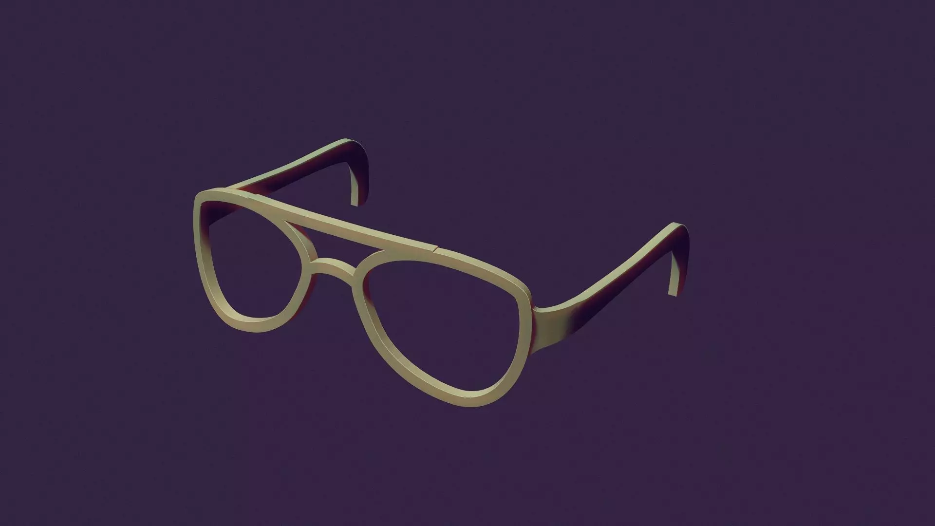 toy glasses 3D print model_0