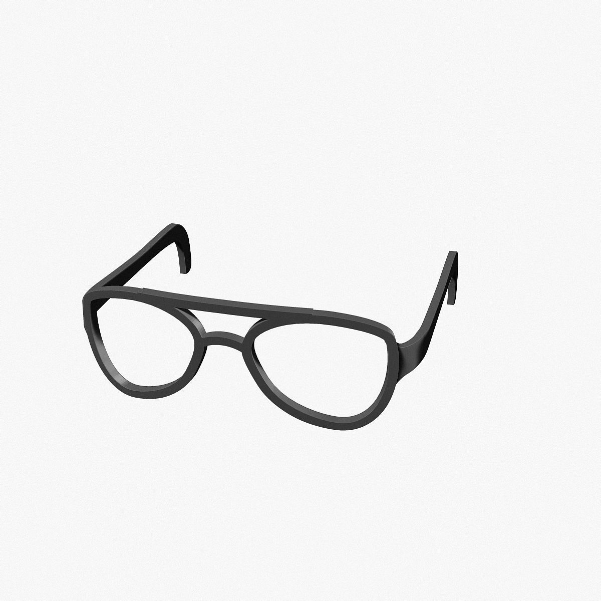 toy glasses 3D print model_4