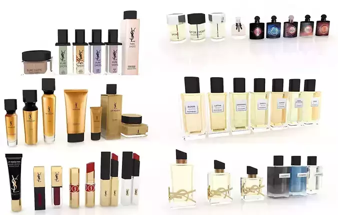 YSL Products Collection -  perfume make up cosmetic