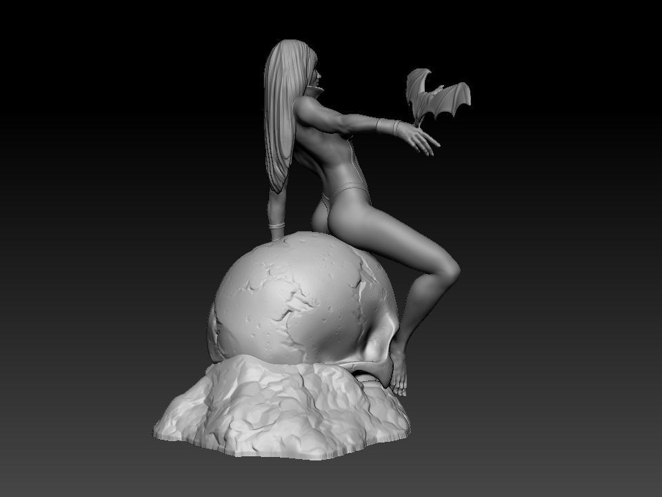 VAMPIRELLA 3D print model_4