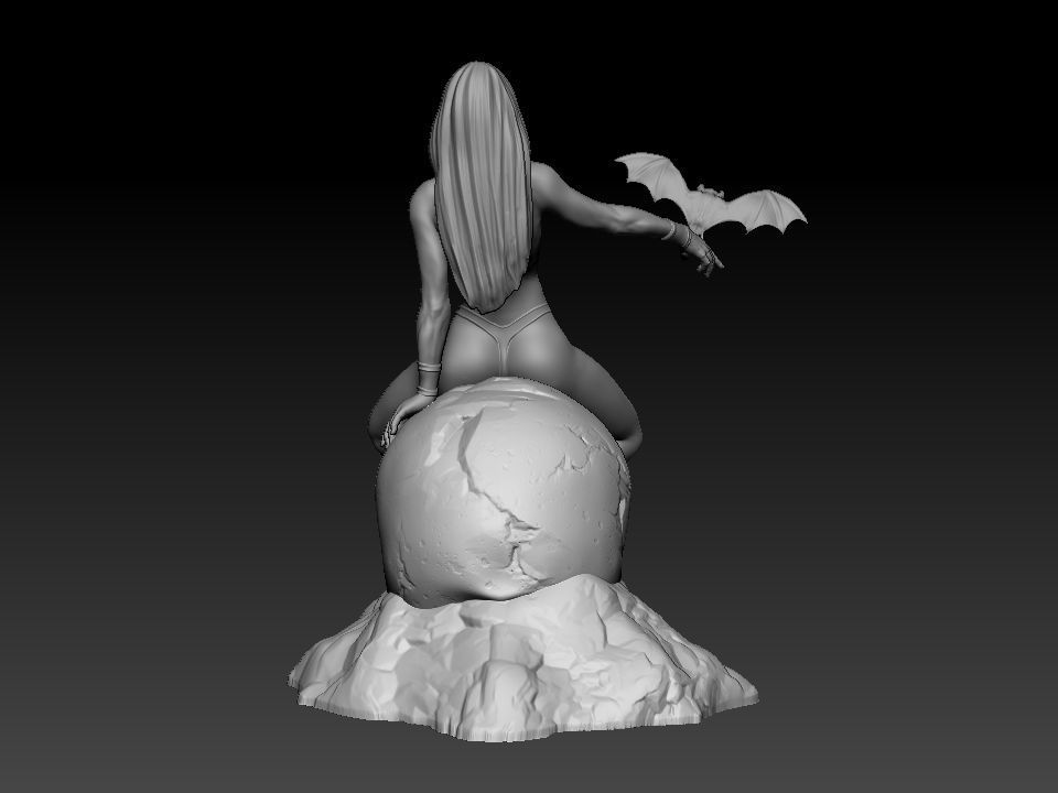 VAMPIRELLA 3D print model_3