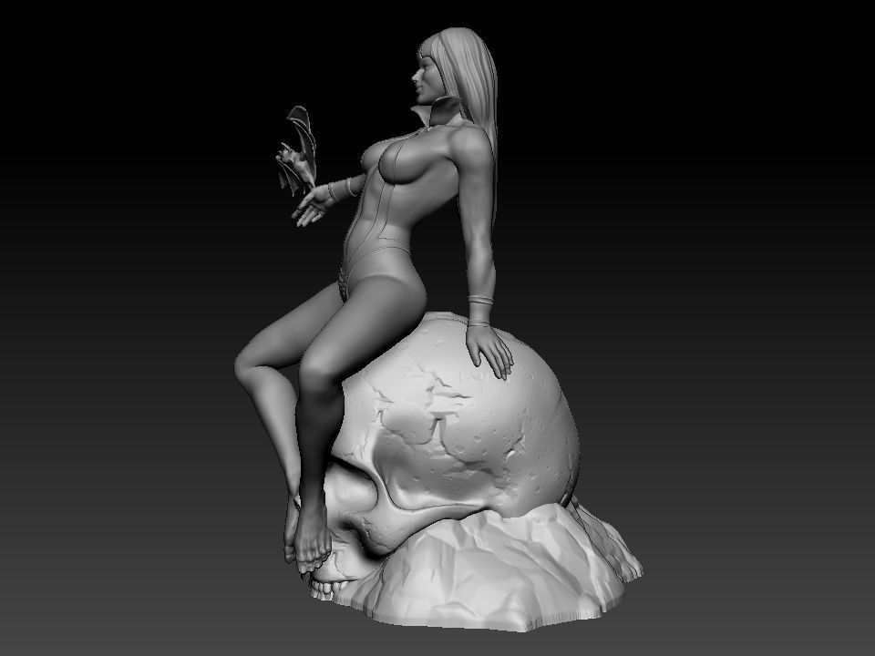 VAMPIRELLA 3D print model_2