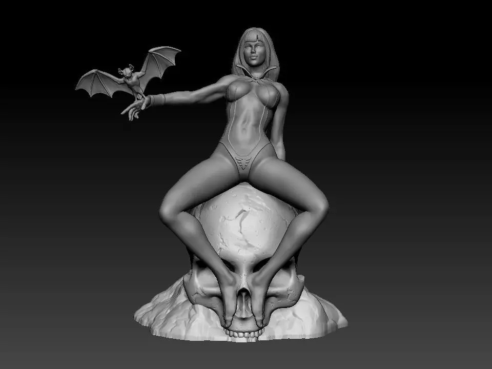 VAMPIRELLA 3D print model_0