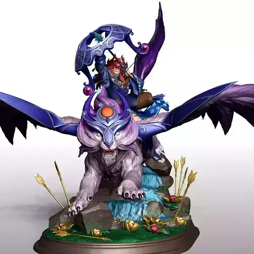 MIRANA DOTA 2 - IMMORTAL AXIA 3D print model