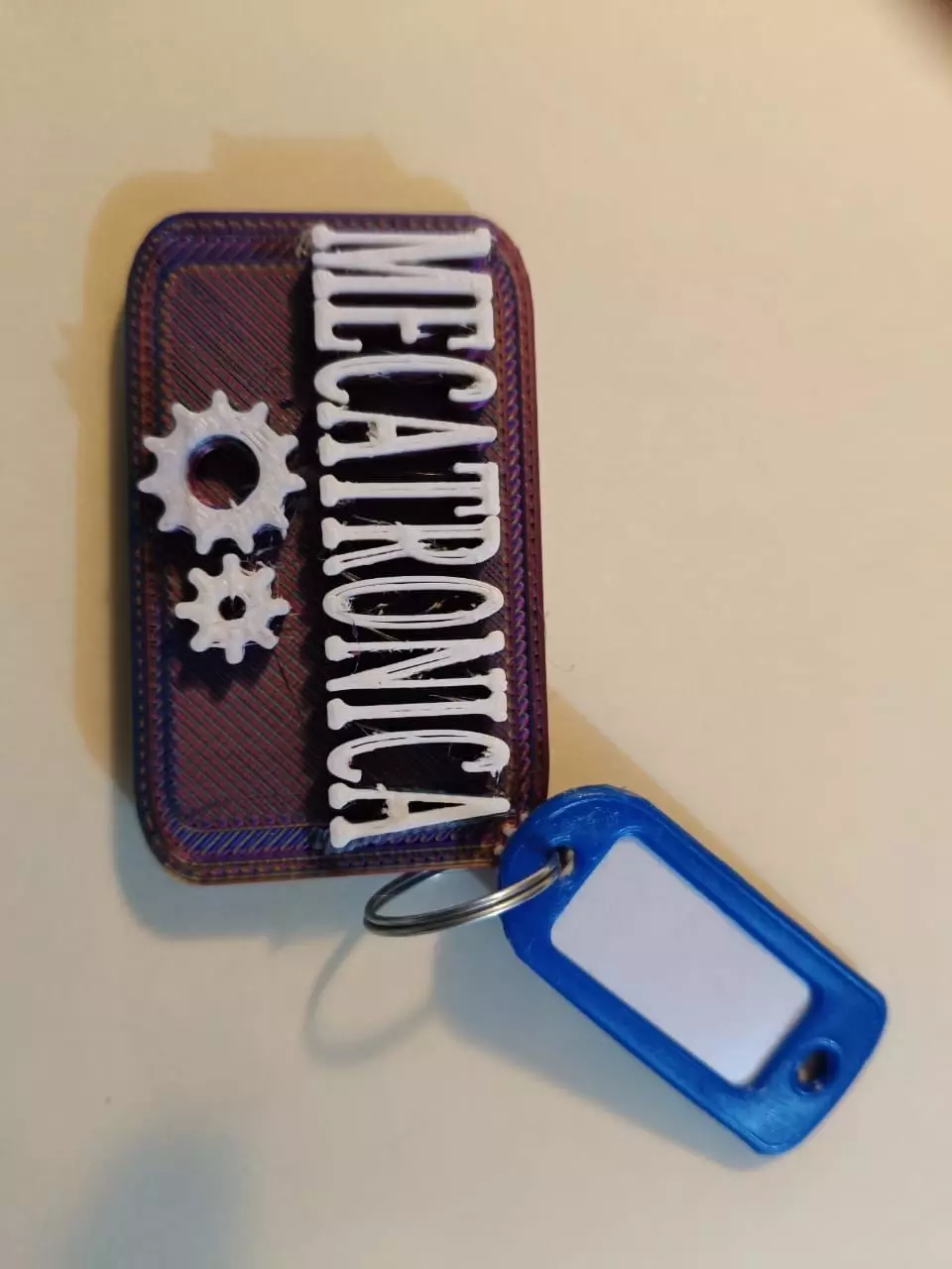 LLAVERO MECATRONICA Free 3D print model