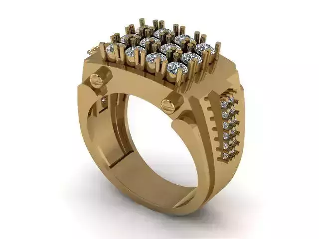 man rings for daimonds