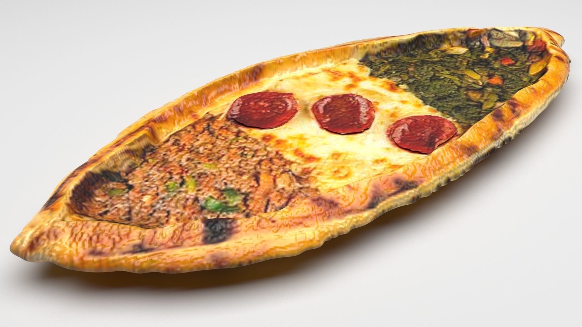 Pide Pita 3D model_4