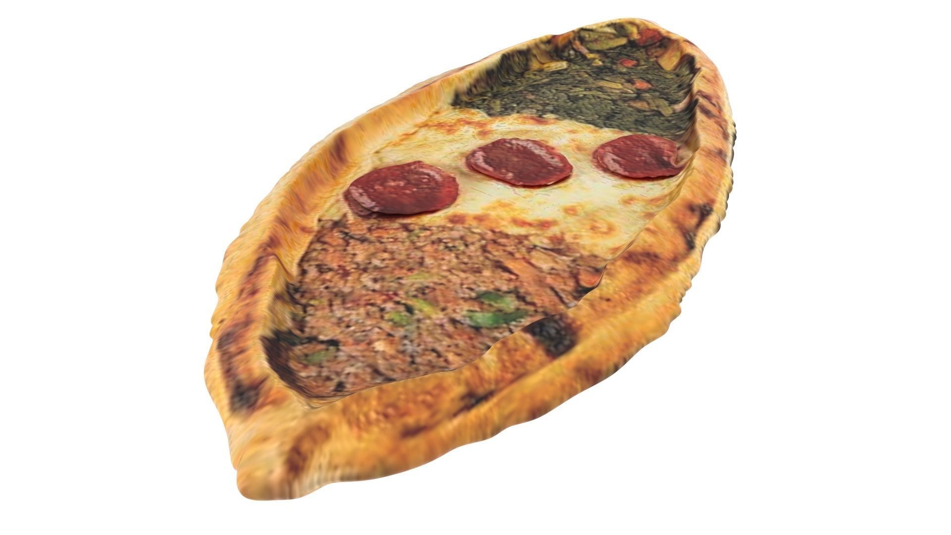 Pide Pita 3D model_7